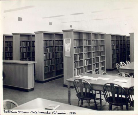 Columbia Sub-branch (Butler Library, Columbia University)_1934_NewYorkPublicLibrary