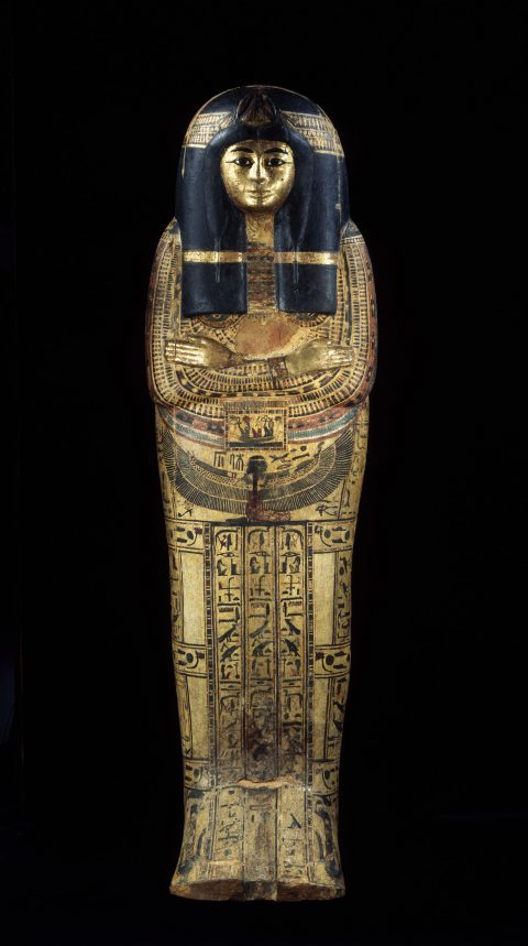 13- Cuve de cercueil extérieur de Tamoutnéfret © Musée du Louvre, dist. RMN - Grand Palais - Georges Poncet