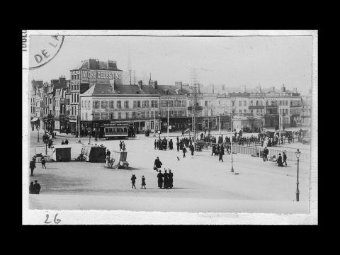 Place de la gare – juin 1915 – Fonds Faucher-Berthelé / Archives Municipales de Toulouse